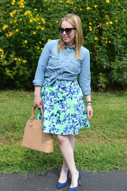 floral-dress-chambray