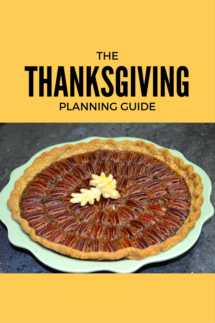 thanksgiving planning guide - A Blonde's Moment