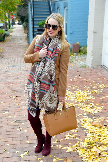 blazer-scarf-outfit