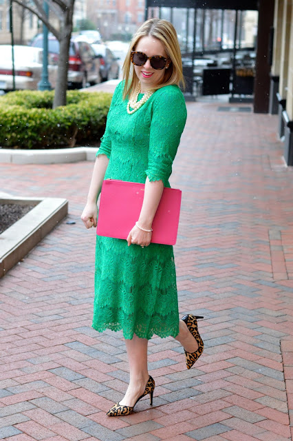 green-lace-dress-outfit