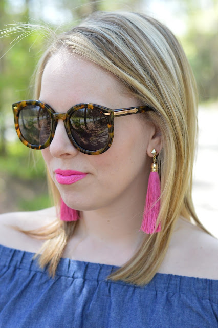 pink-tassel-earrings