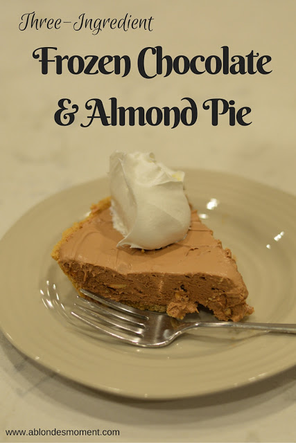 three-ingredient-chocolate-almond-pie