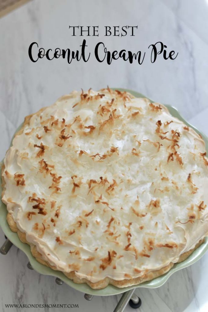 betty crocker coconut cream pie