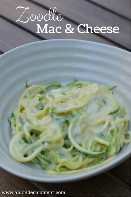 zoodle mac and cheese recipe @rachmccarthy7