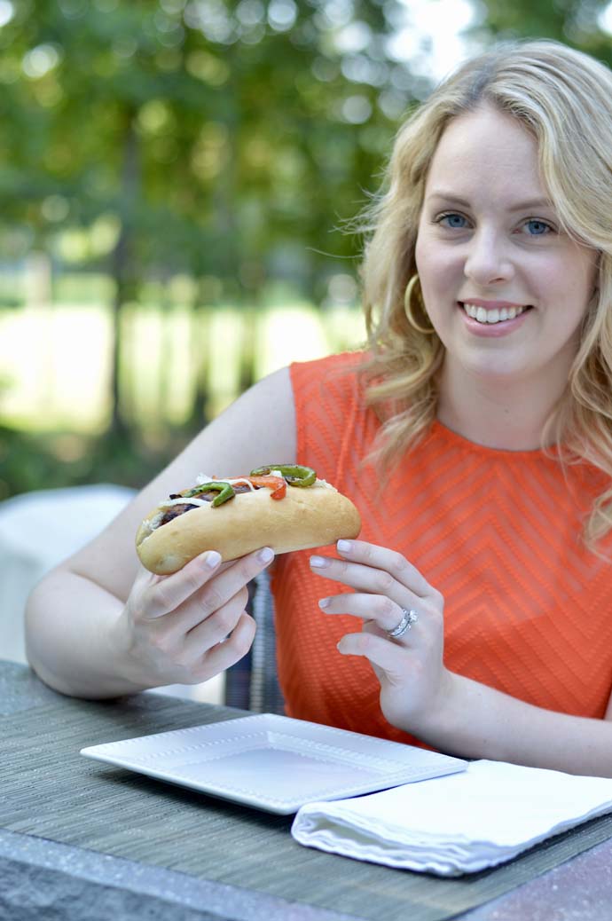 easy weeknight meal al fresco sausage