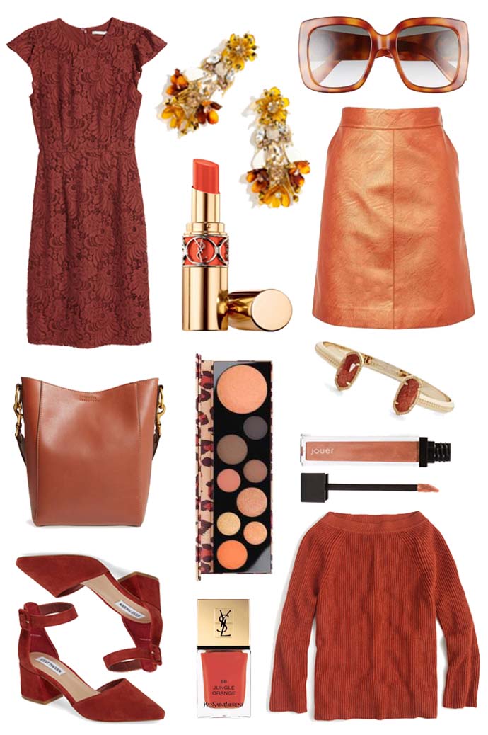 fall color crush rust