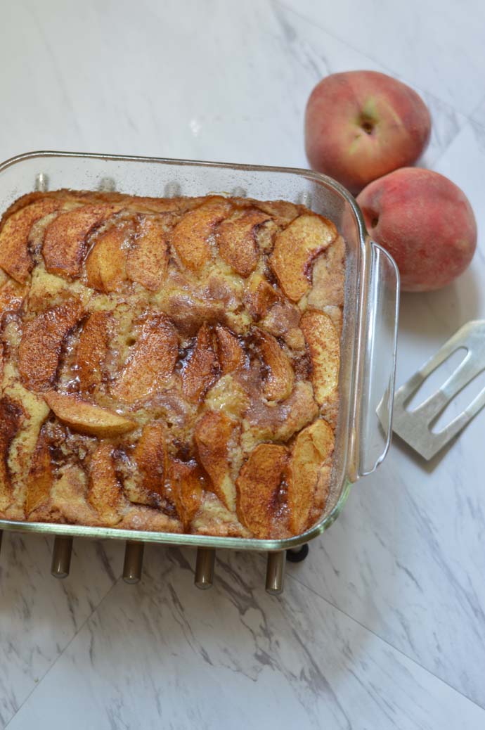 peach cake recipe