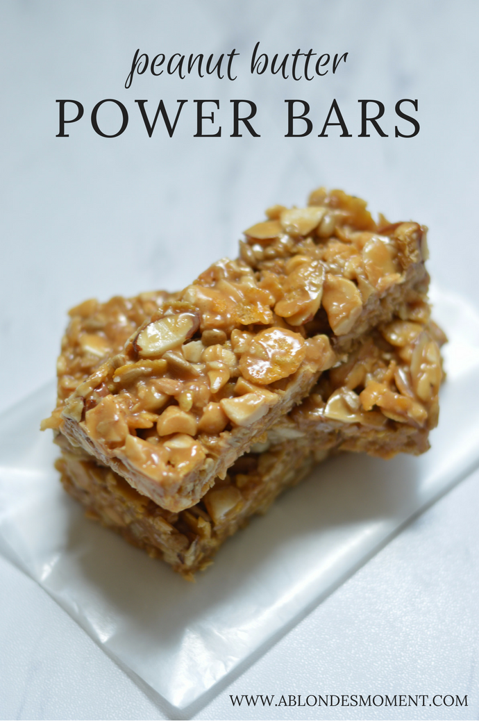 peanut butter power bars