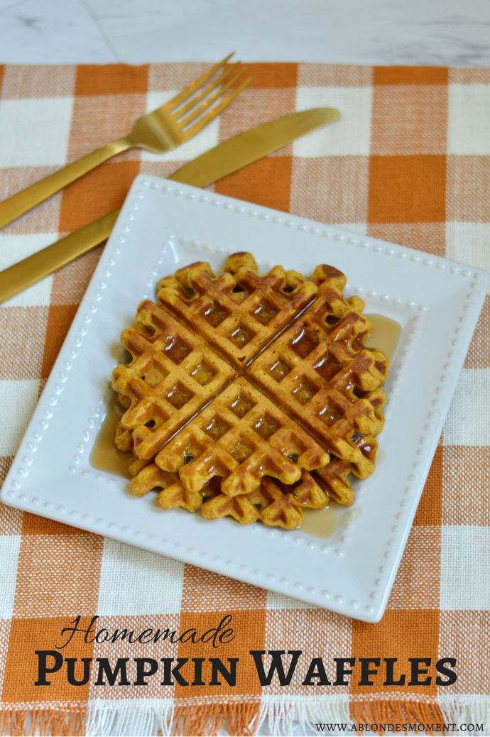 pumpkin waffles