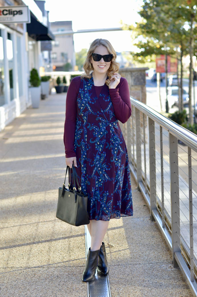 cabi fall dress