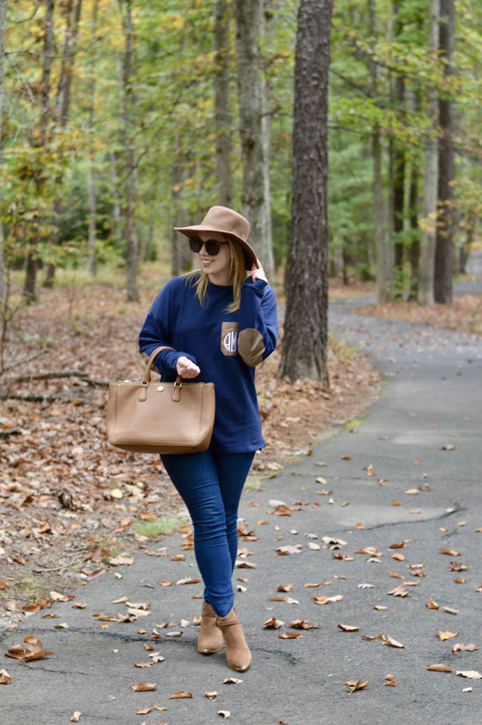 Monogrammed Puffer Vest - A Blonde's Moment