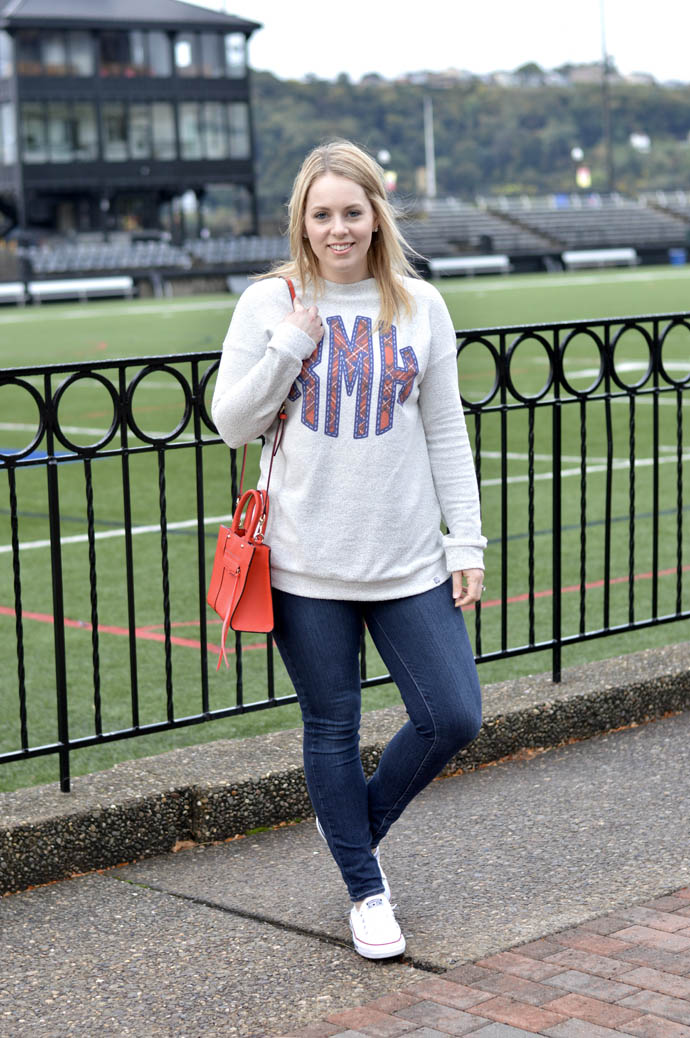 Monogrammed Puffer Vest - A Blonde's Moment