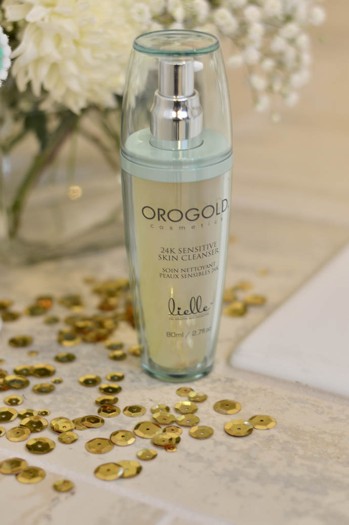 orogold facial cleanser for sensitive skin