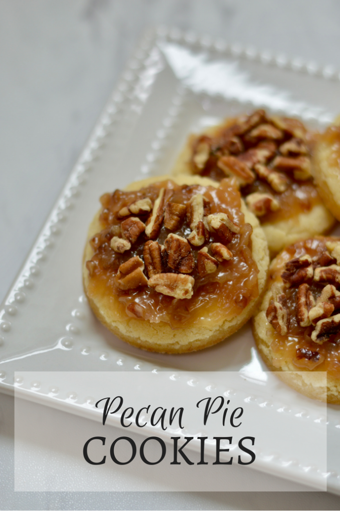 Pecan Pie Cookies - A Blonde's Moment