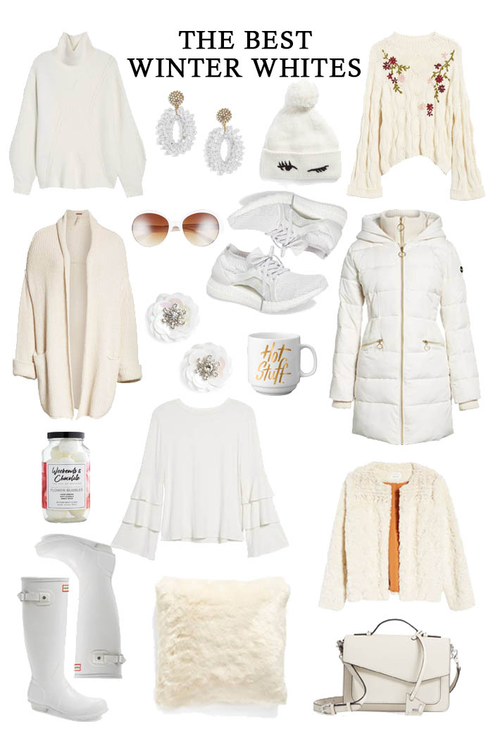 winter white outfits