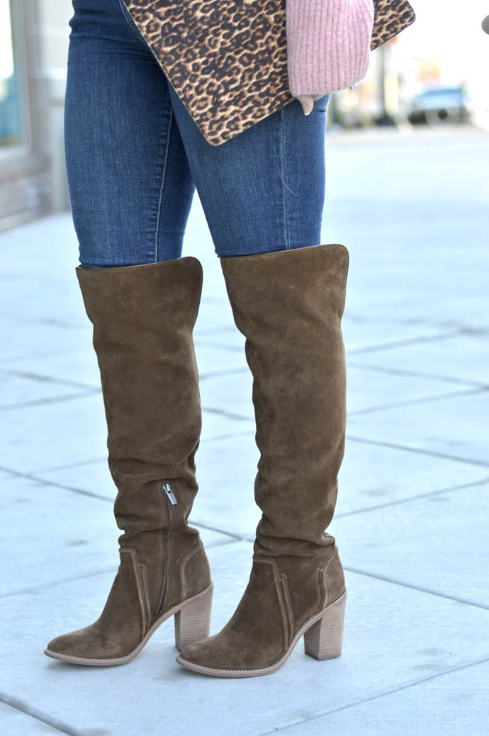 brown otk suede boots