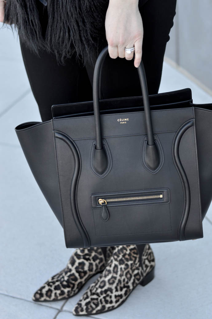 celine tote blogger