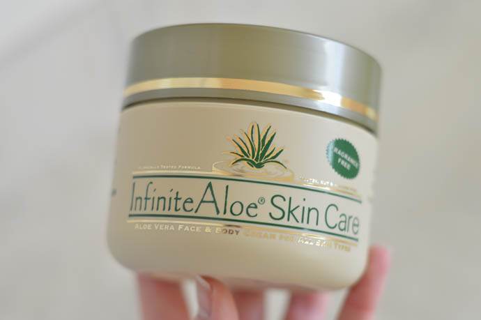 infinate aloe skin lotion