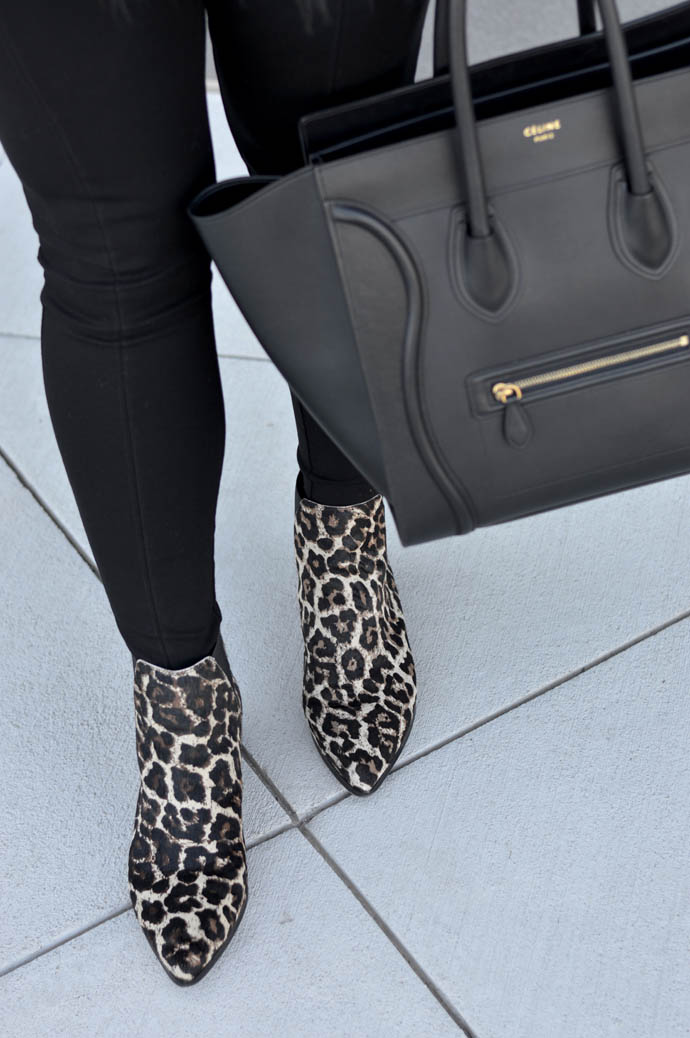 leopard booties