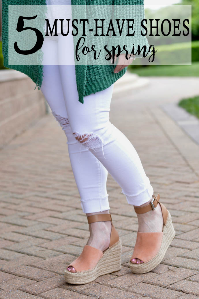 5 must-have shoes for spring