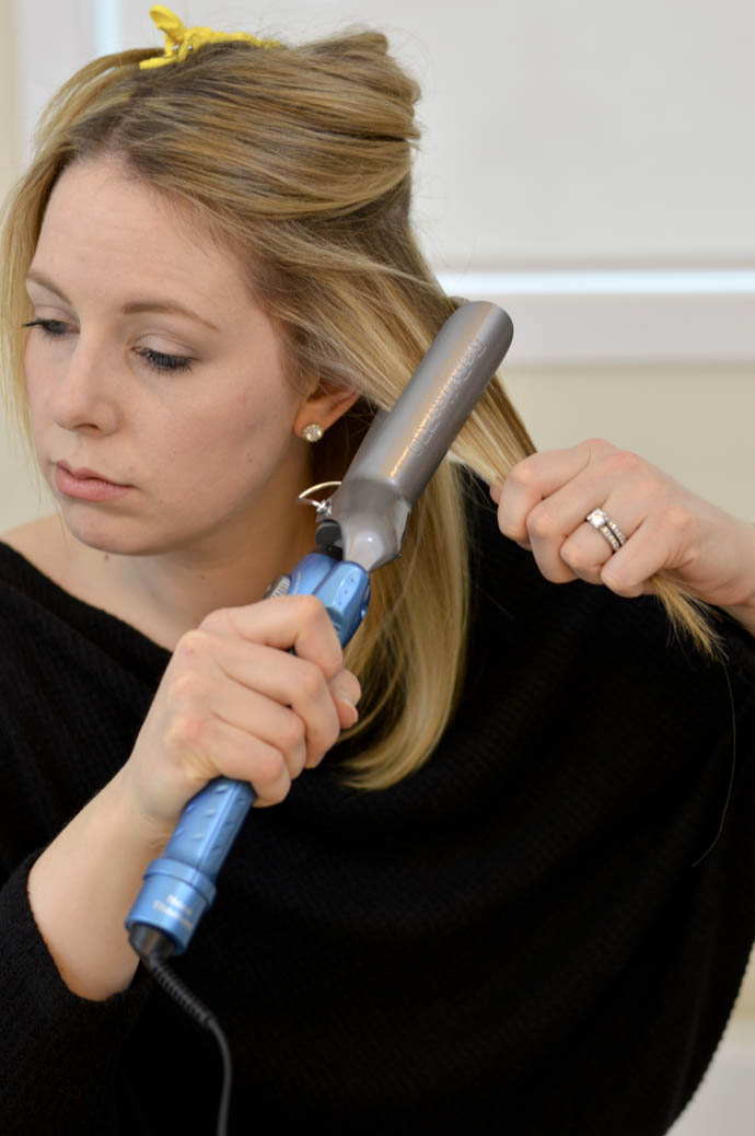 how to curl fine and shorter hair