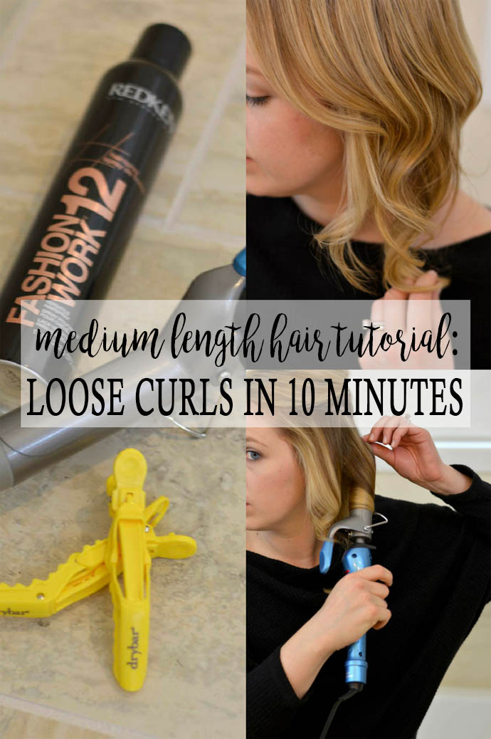 Create Loose Curls in 10 Minutes A Blonde s Moment