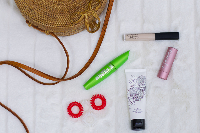 5 beauty products in my bag