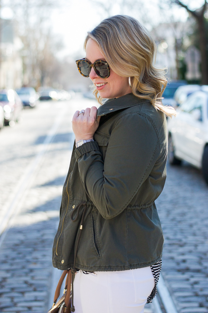utility jacket spring outfit