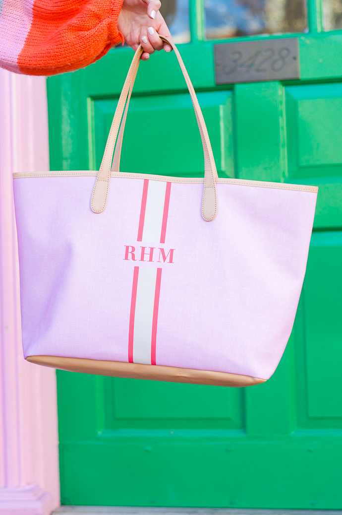 barrington gifts monogrammed tote