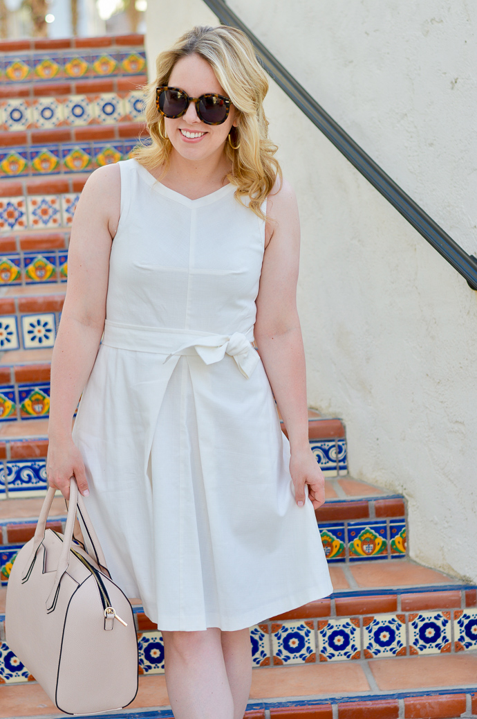 little white dress for summer