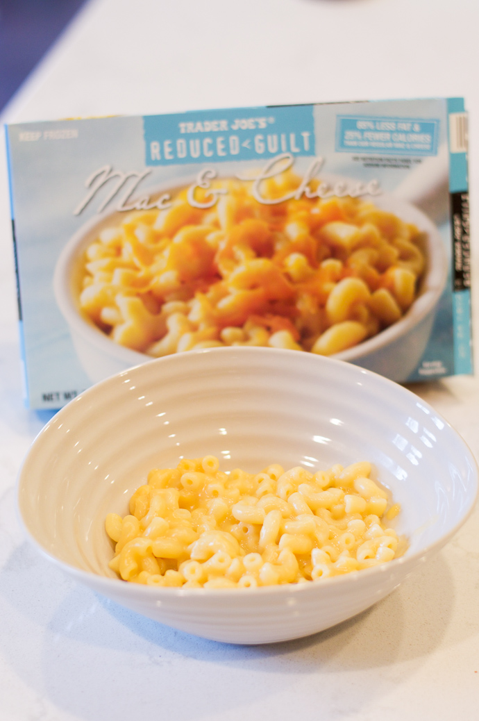 trader joes reduced guilt mac and cheese