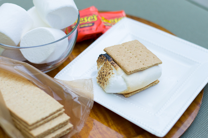 how to make reese's s'mores
