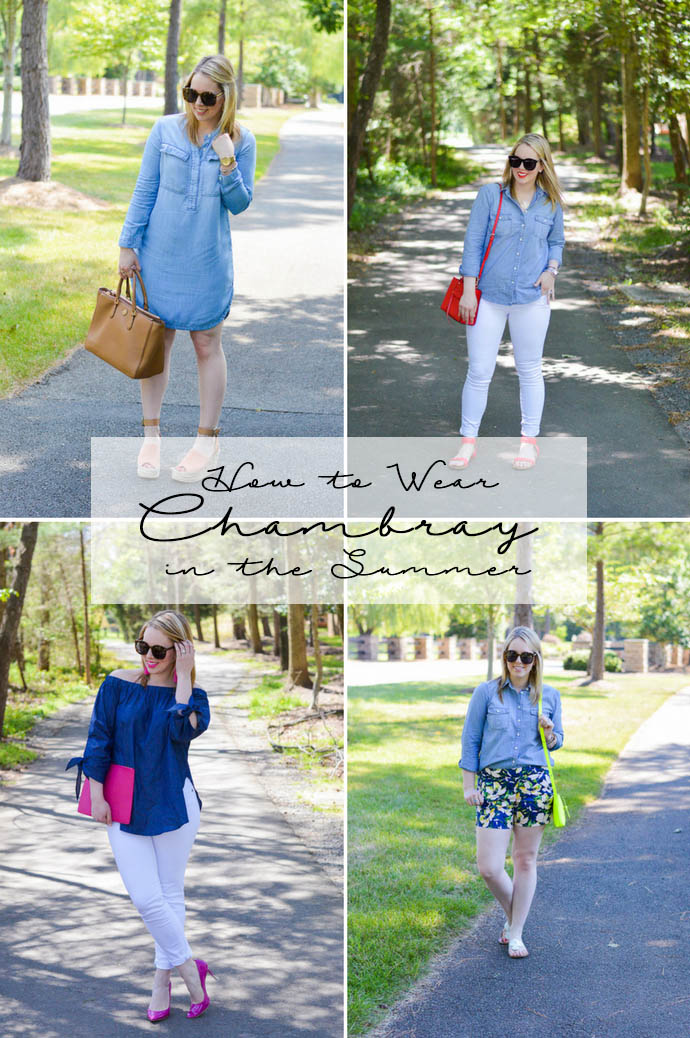 how to wear chambray in the summer