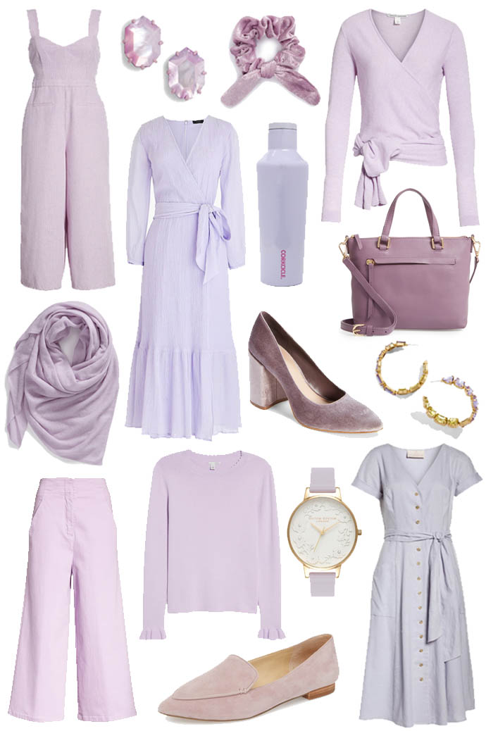 fall color inspiration lavender