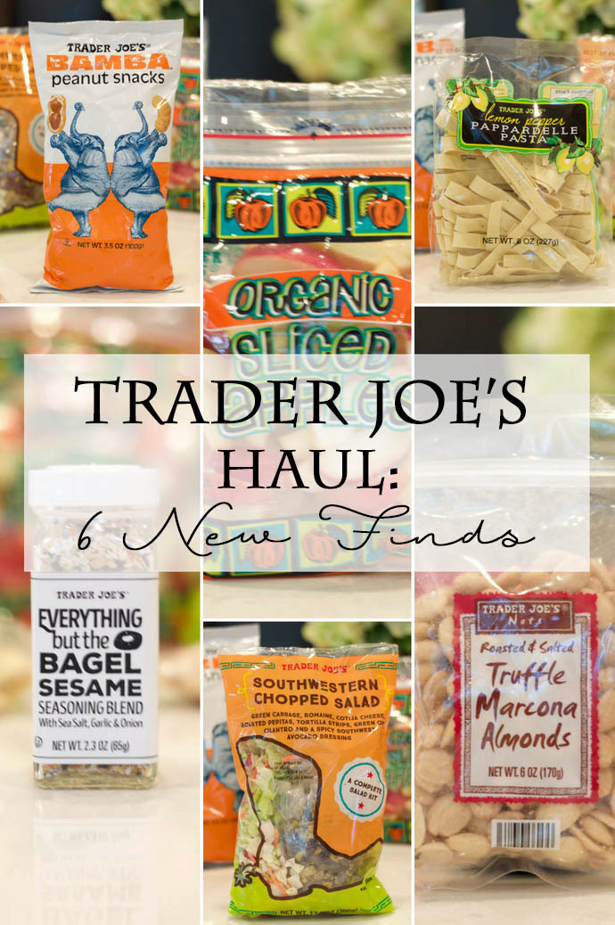 trader joe's haul 6 new finds