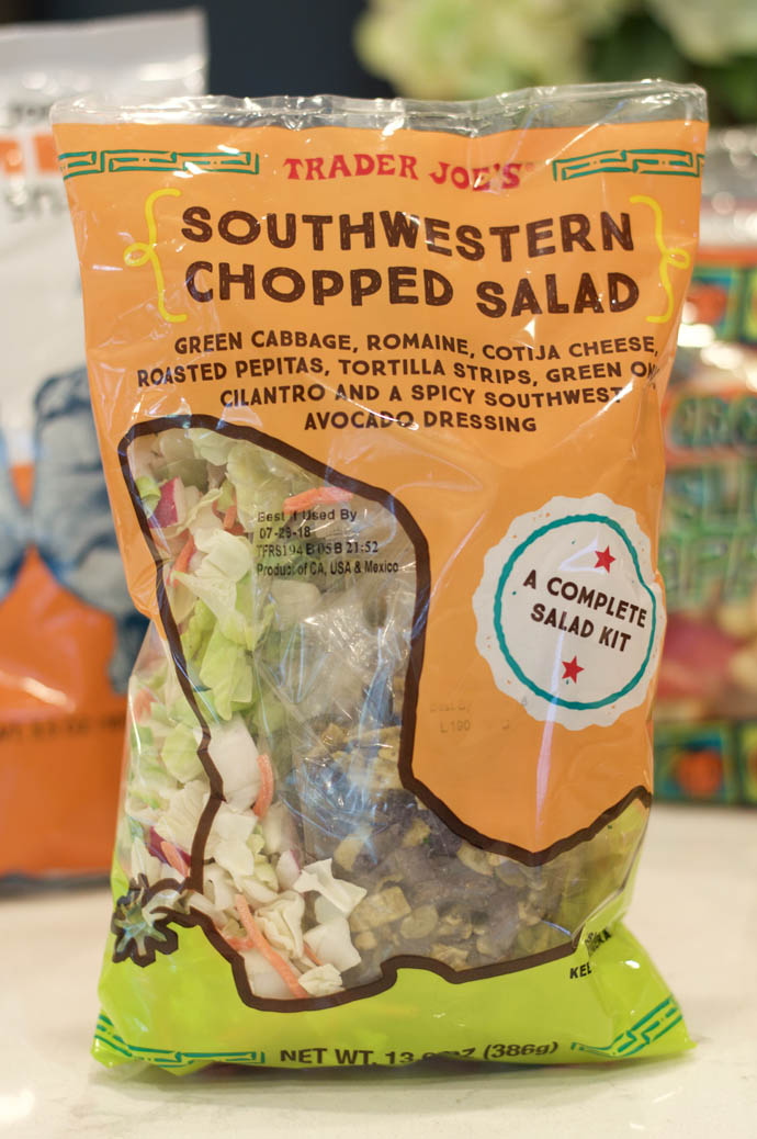 trader joe's southwestern chopped salad