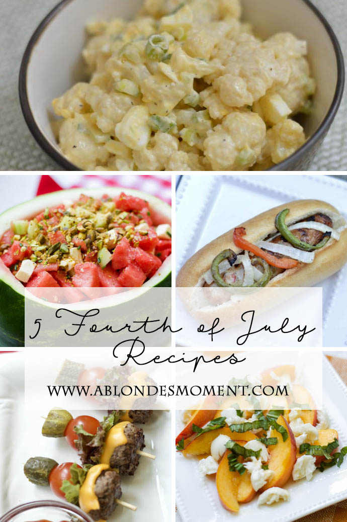 5 fourth of july recipes