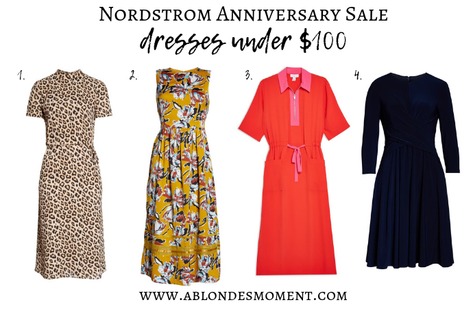 Nordstrom Anniversary Sale dresses under $100
