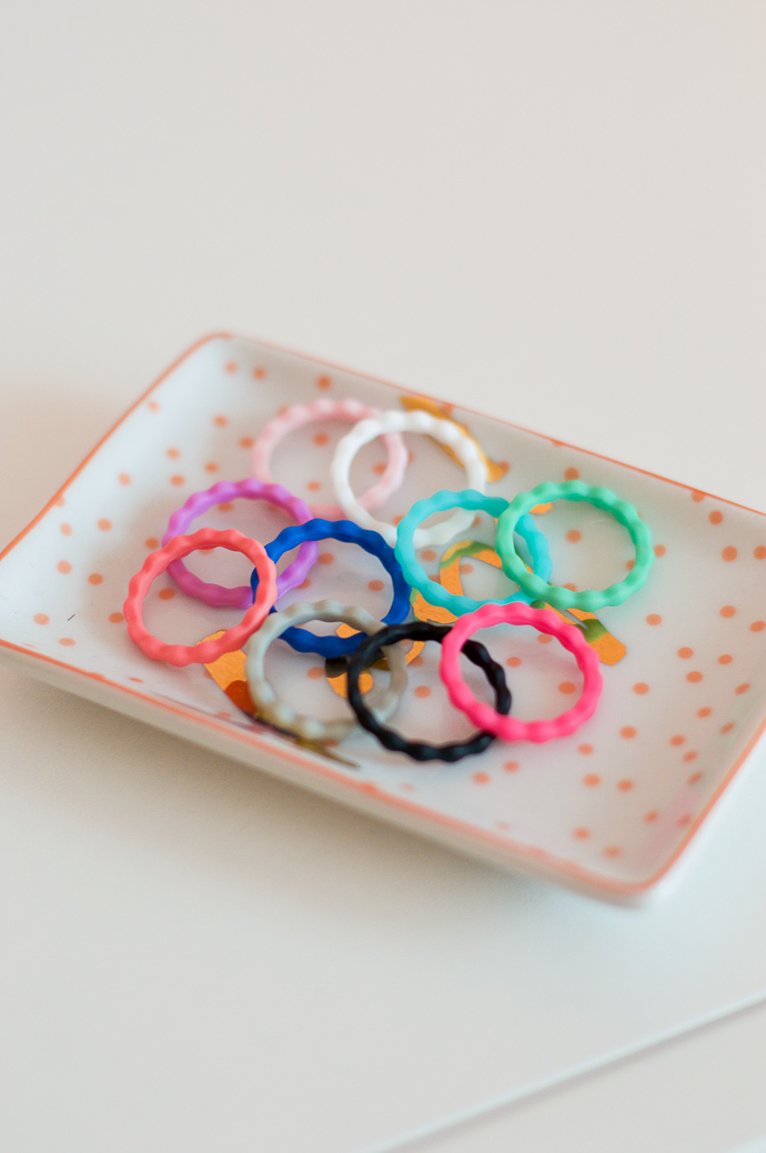 silicone workout rings