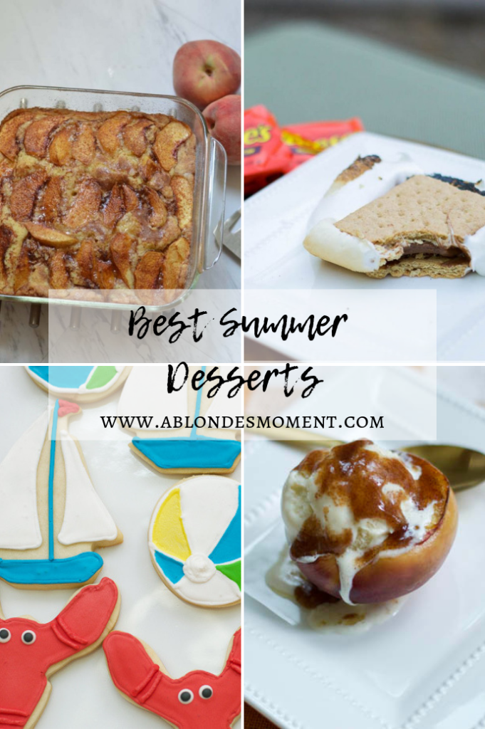 Best Summer Desserts - A Blonde's Moment
