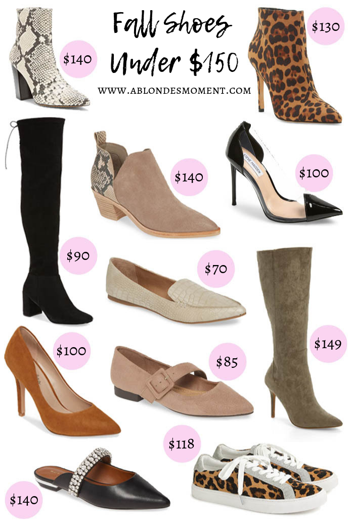 Fall Shoes Under $100