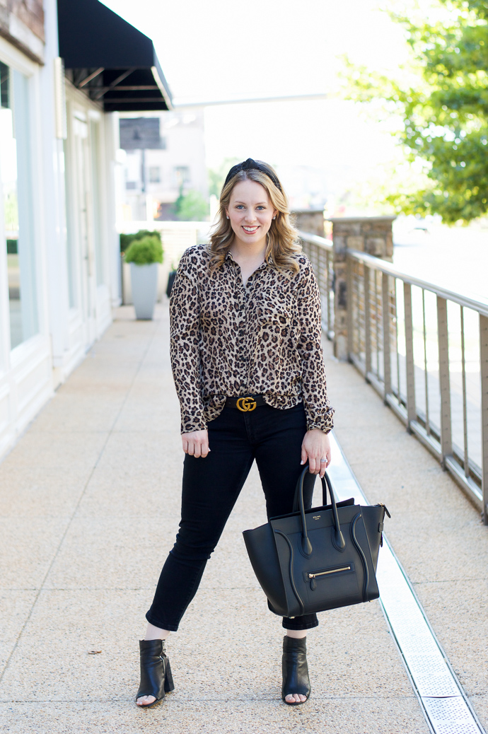how to wear leopard in the fall