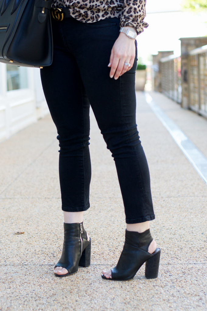 Leopard Button-Front Shirt - A Blonde's Moment