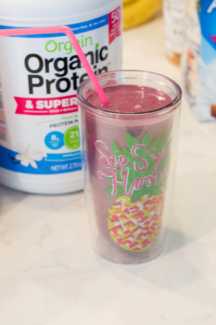 protein berry smoothie