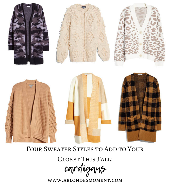 Four Sweater Styles to Add to Your Closet This Fall_ cardigans