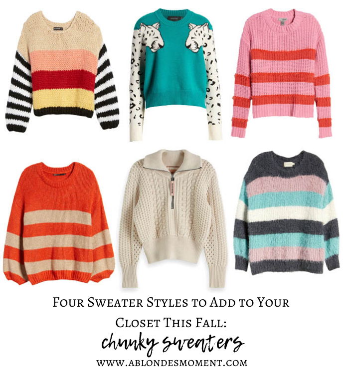 Four Sweater Styles to Add to Your Closet This Fall_ chunky sweaters