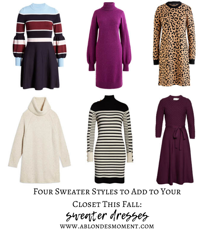 Four Sweater Styles to Add to Your Closet This Fall_ sweater dresses