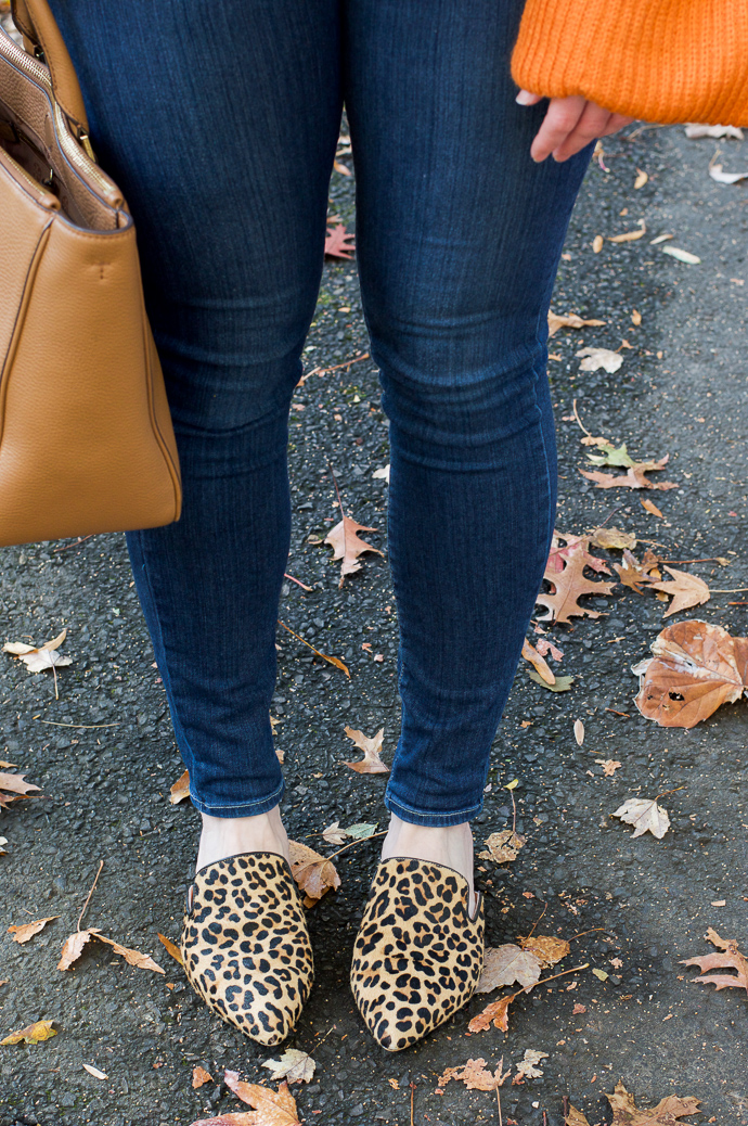 leopard mules outfit