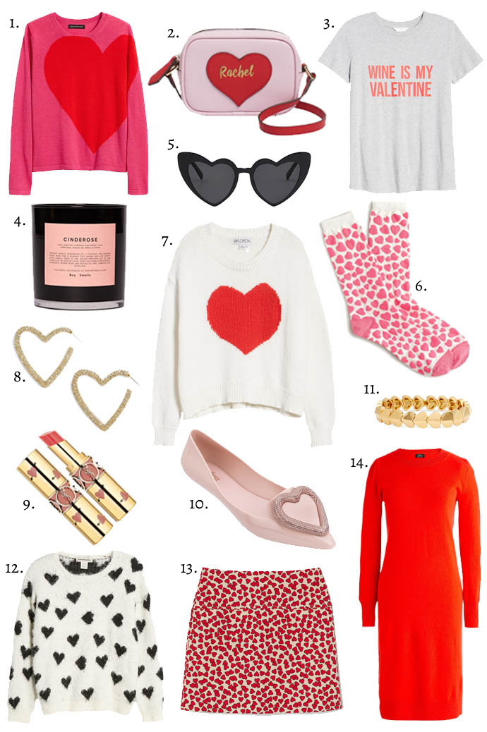 Valentine's Day Red Sweater - A Blonde's Moment