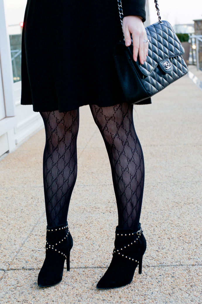 how to style gucci tights